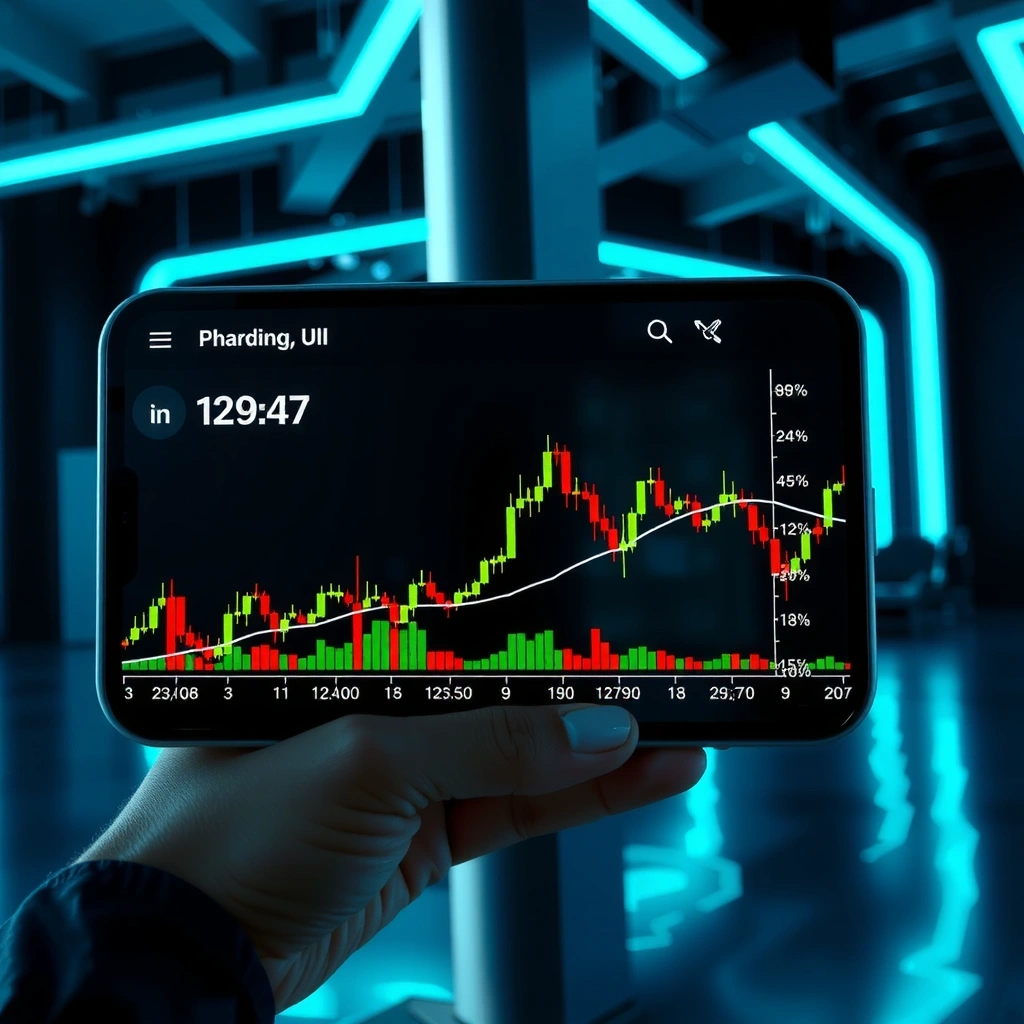 Trading Chart Interface